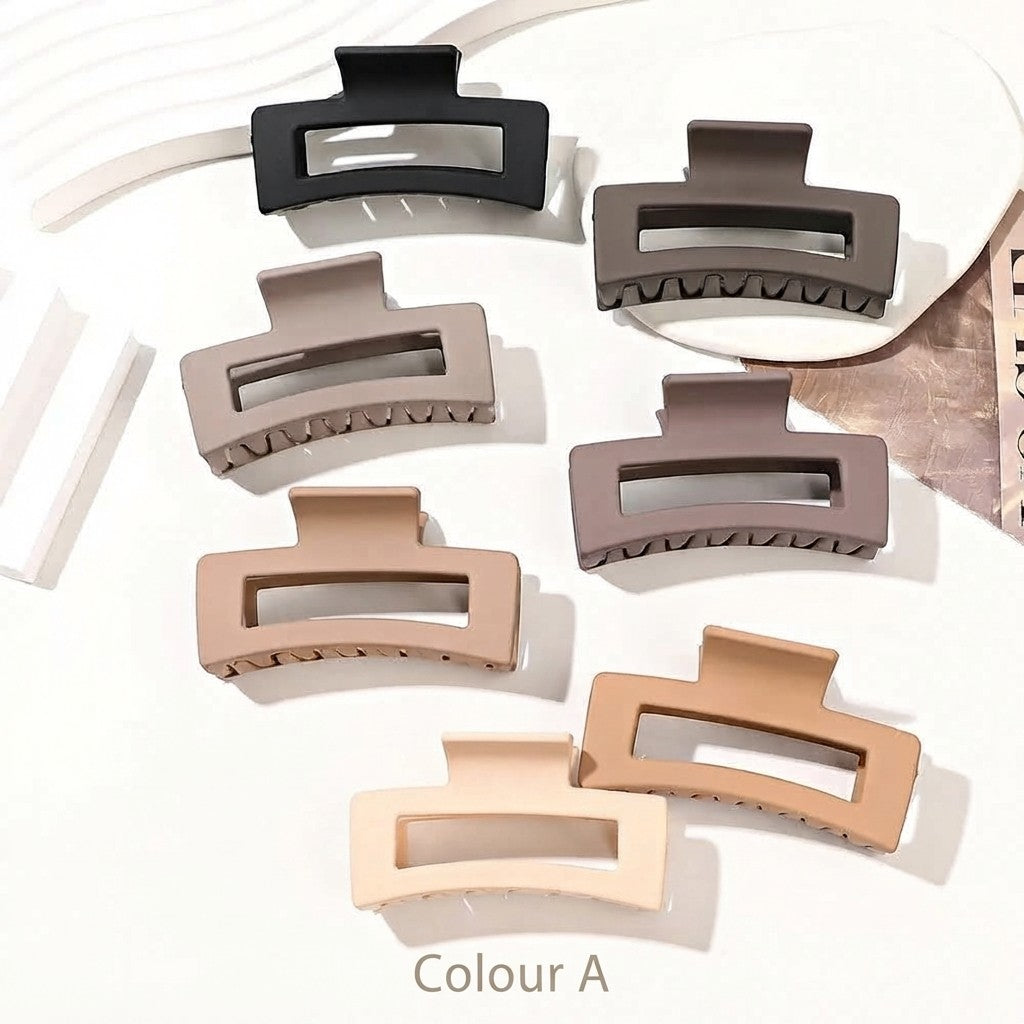 7 Piece Square Claw Clips