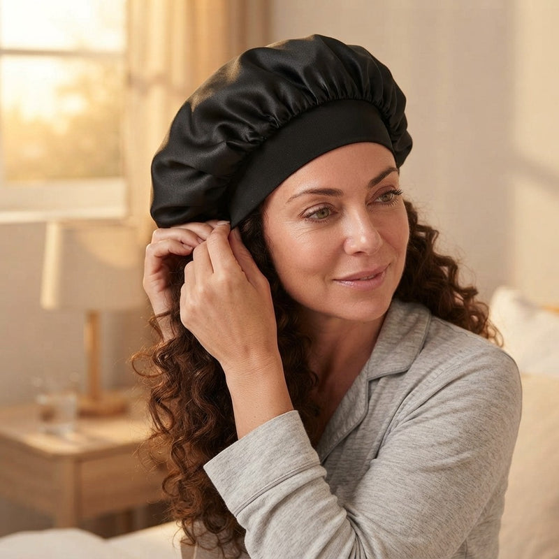 The SilkSleep Satin Bonnet